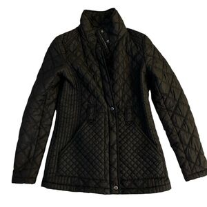 Andrew Marc Black Quilted Puffer Jacket